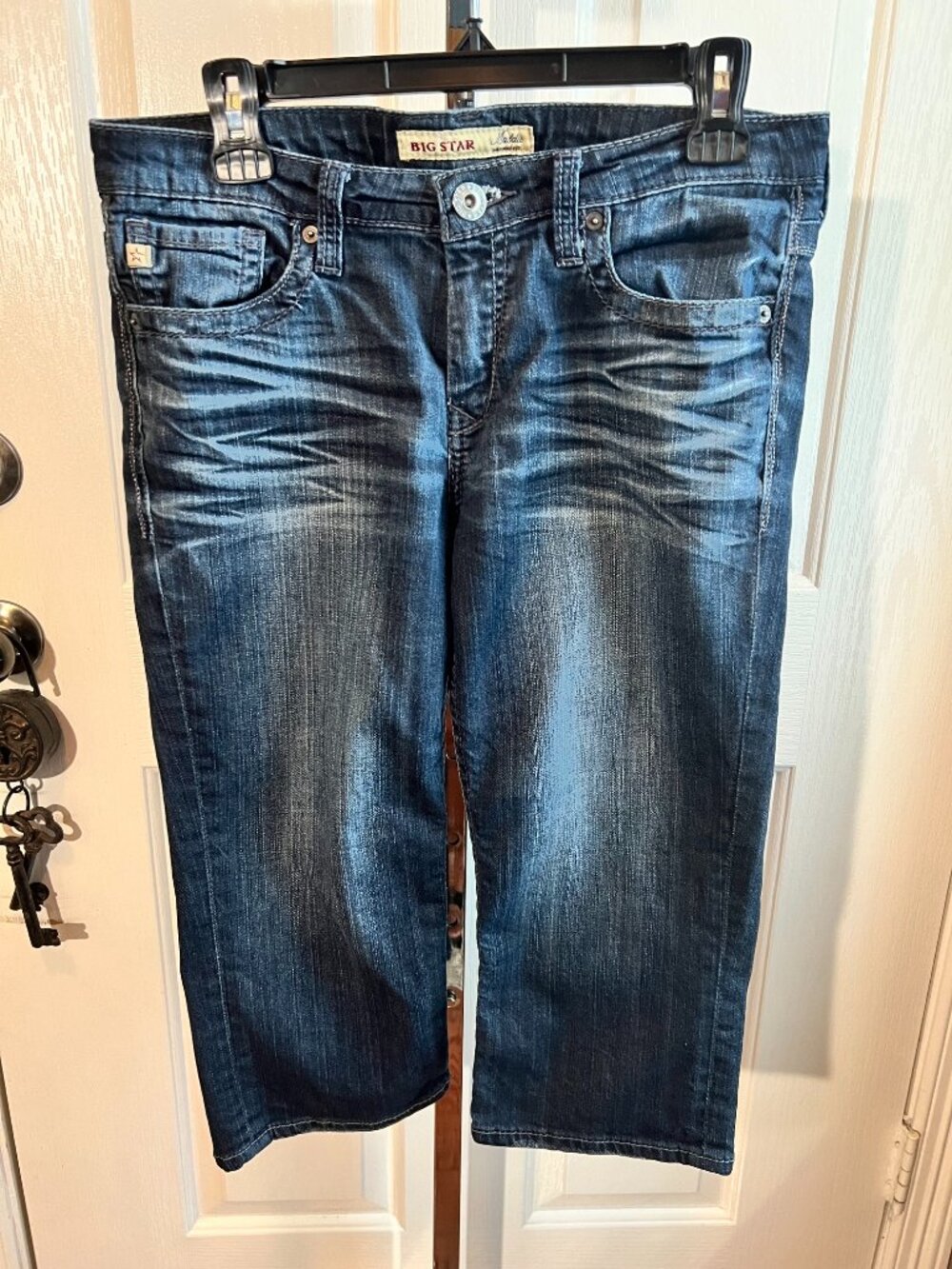 Big Star "Maddie" Jeans Capri Mid-Rise Size 29